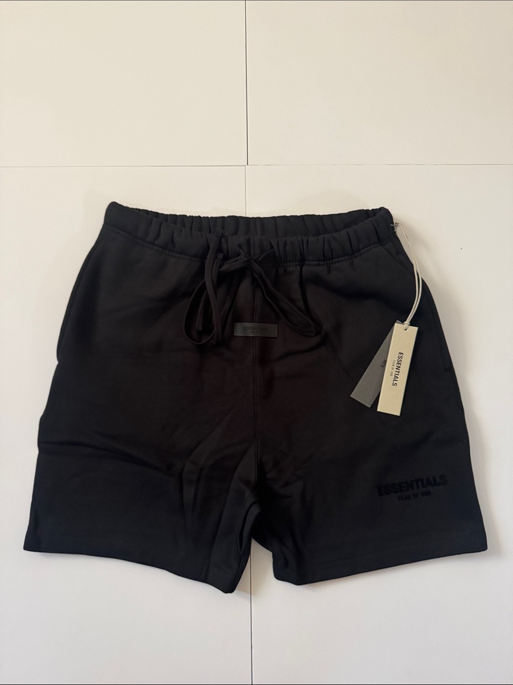 Fear Of God Essentials black shorts